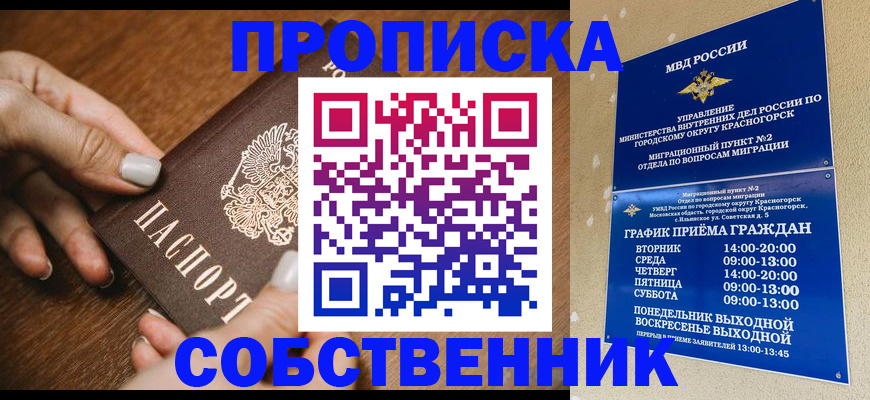 прописка в квартире в Жуковском